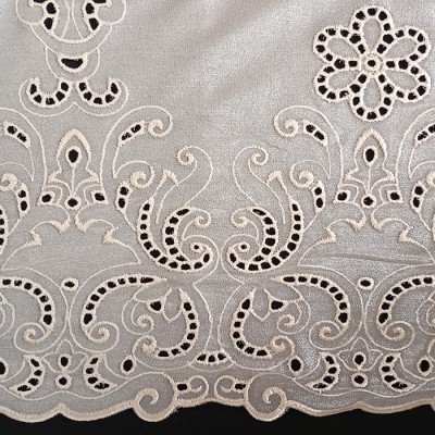 FA-1243 - Ζωρζέτα Λαμέ Κεντημένη 