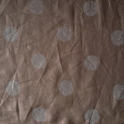 FA-1246 - Λινό με Πουά Γκλίτερ 