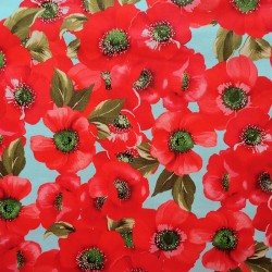 PR-1225Γ - Εμπριμέ Bαμβακερό Ελαστικό