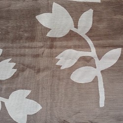 RE-1215 (115 εκ.) Οργάντζα Εμπριμέ με Τούλι