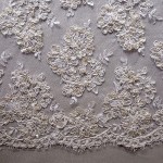 RE-1222 (35 εκ.) Δαντέλα Κορδονέ Κεντημένη