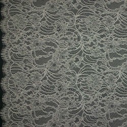 RE-1062 (70 εκ.) Δαντέλα Chantilly Γκρι 