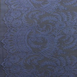 RE-1067 (70 εκ.) Δαντέλα Σαντιγί Μπλέ 