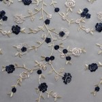 RI-1206 - Οργάντζα Κεντημένη