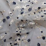 RI-1206 - Οργάντζα Κεντημένη