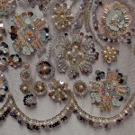 RI-1209 - Κέντημα Χάντρα και Παγιέτα